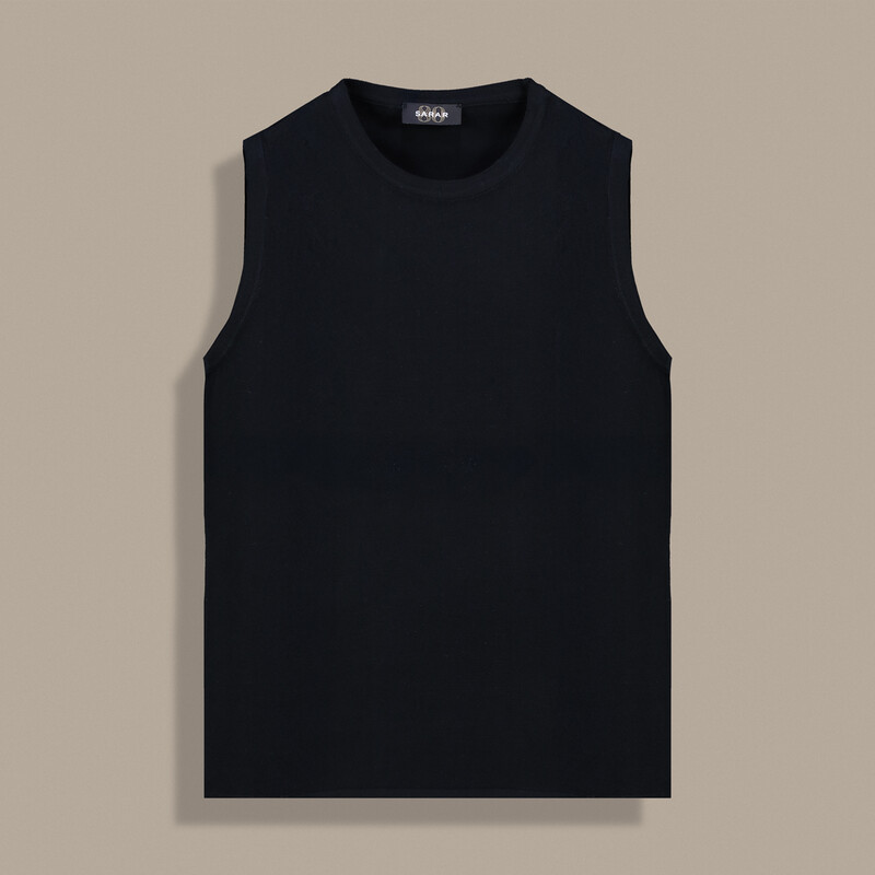 Solace Triko Siyah Bluz 