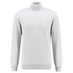 Sarar Tam Balıkçı Gri Triko - SARAR