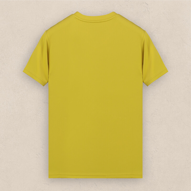 V Yaka Hardal Tişört - SARAR