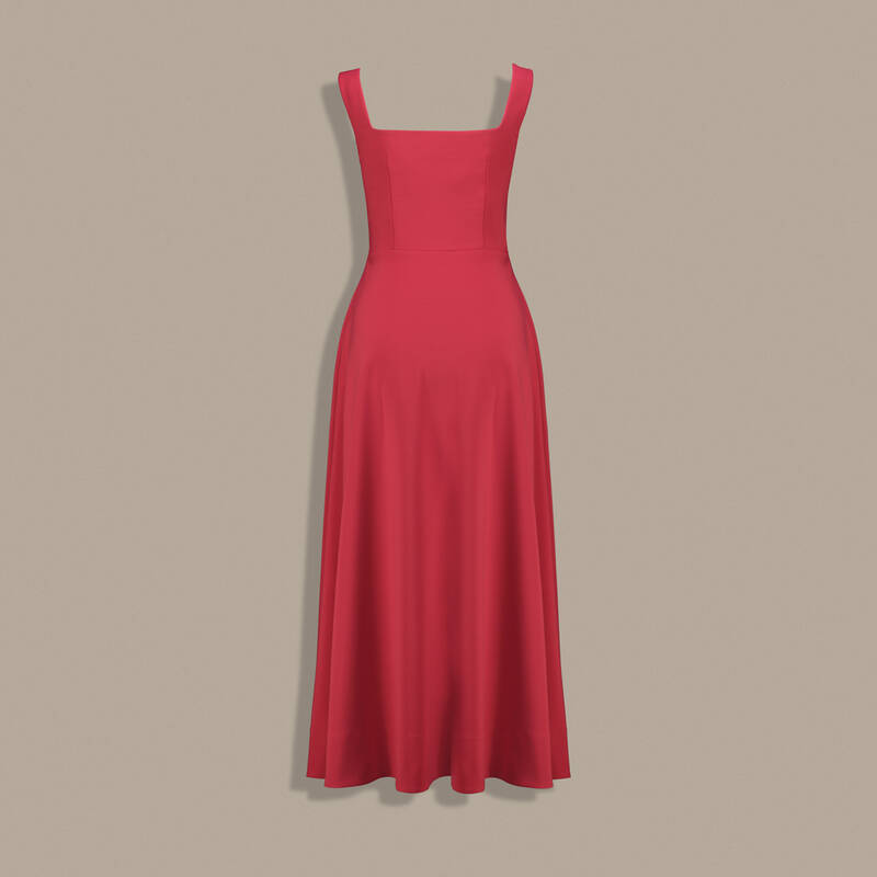 Valenti Bordo Elbise - 2