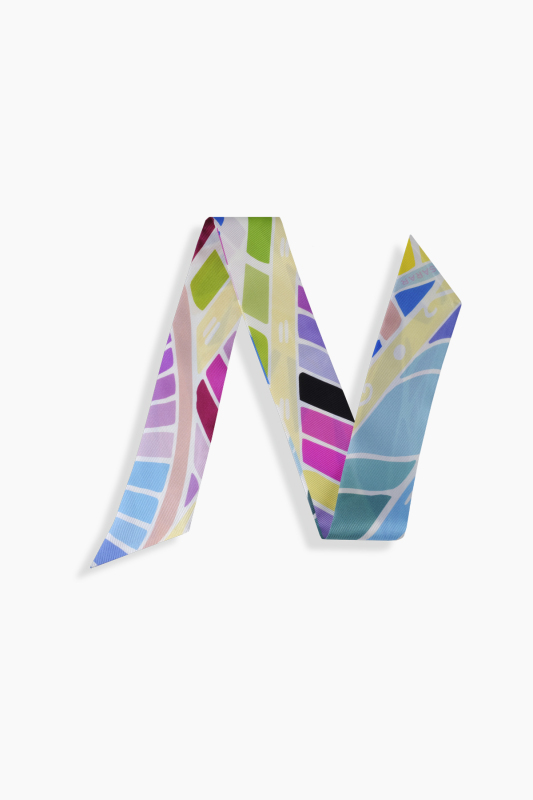 Violeta İpek Twill Lila Fular - SARAR