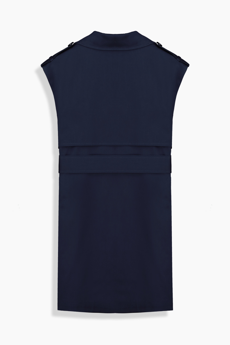 Caffu Lacivert Trençkot - 2