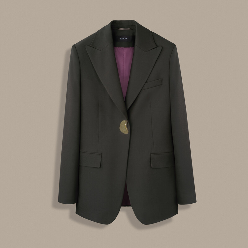 Clair Koyu Yeşil Ceket - SARAR WOMAN