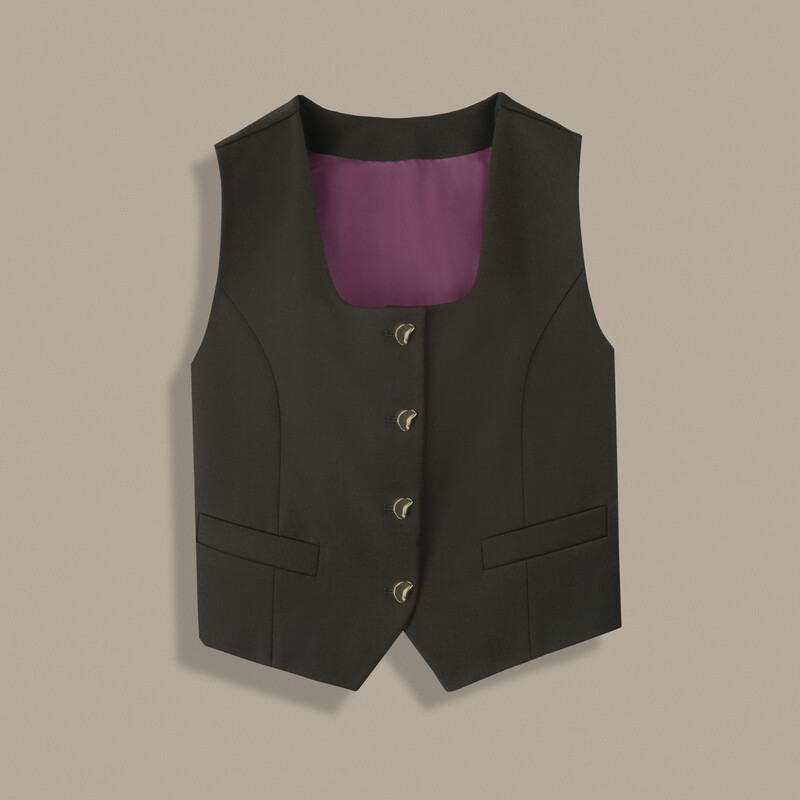 Clair Koyu Yeşil Yelek - SARAR WOMAN