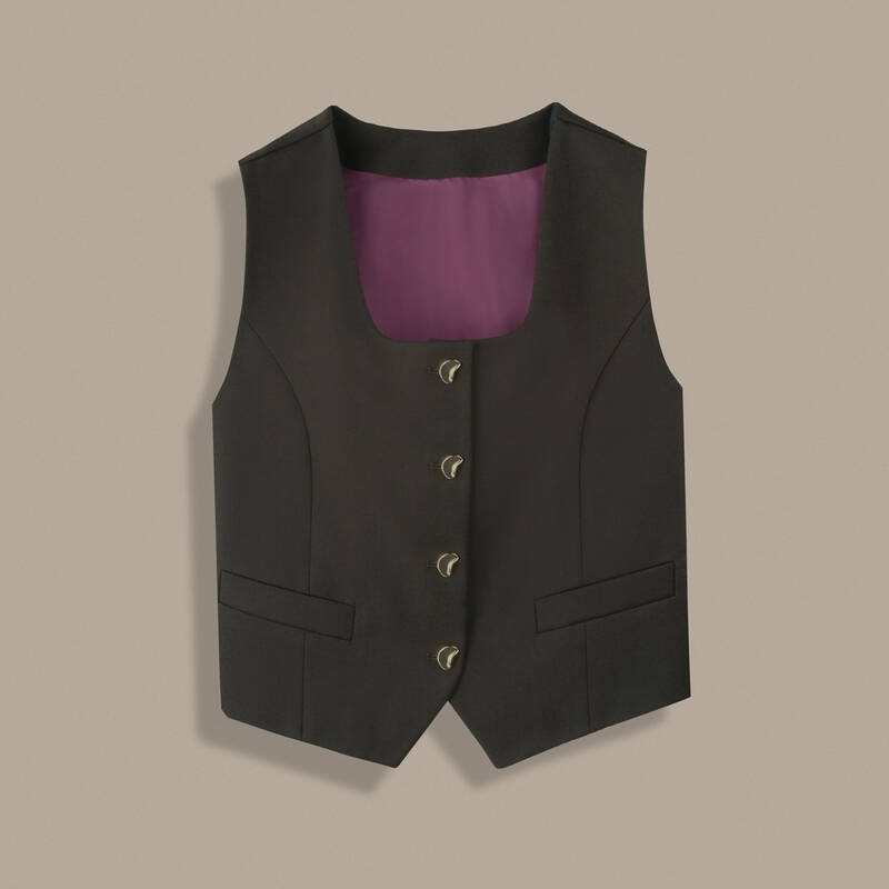 Clair Koyu Yeşil Yelek - 1