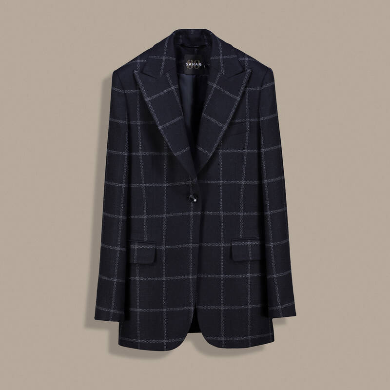 Cleir Kareli Siyah Ceket - 1