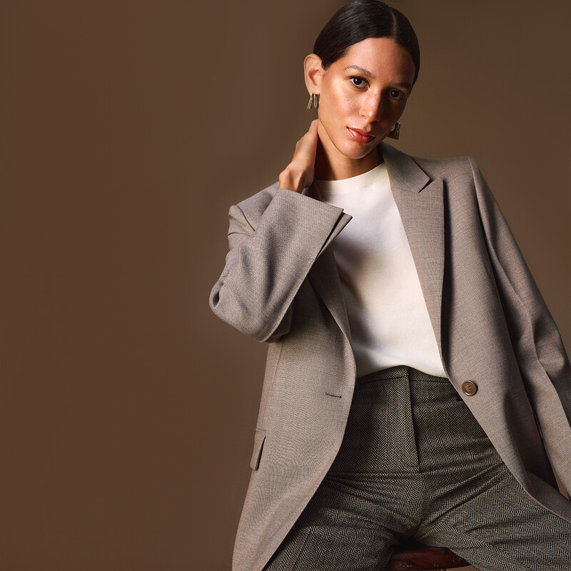 Dolly Koyu Bej Ceket - SARAR WOMAN