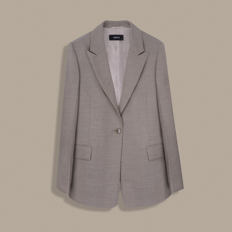 Dolly Koyu Bej Ceket - SARAR WOMAN