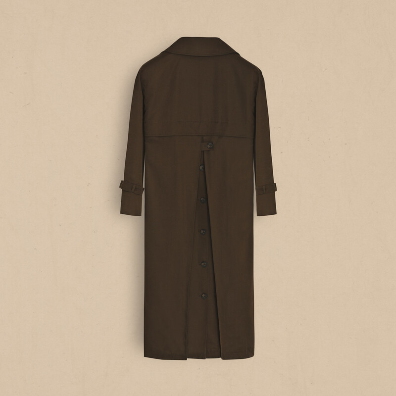 Haki Kadın Trençkot - SARAR WOMAN