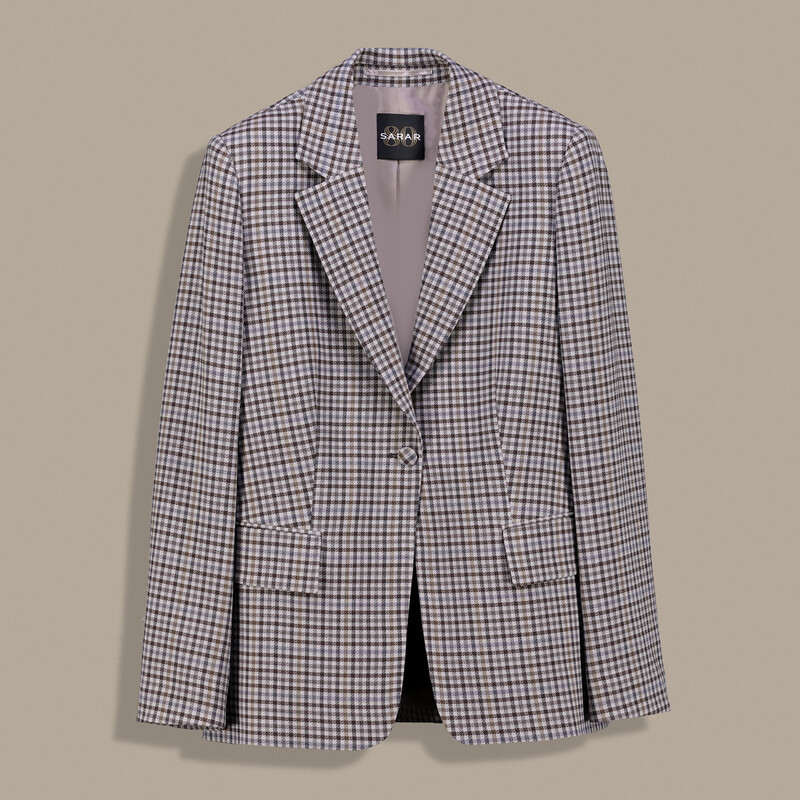 Kisha Açık Kahverengi Ceket - SARAR WOMAN