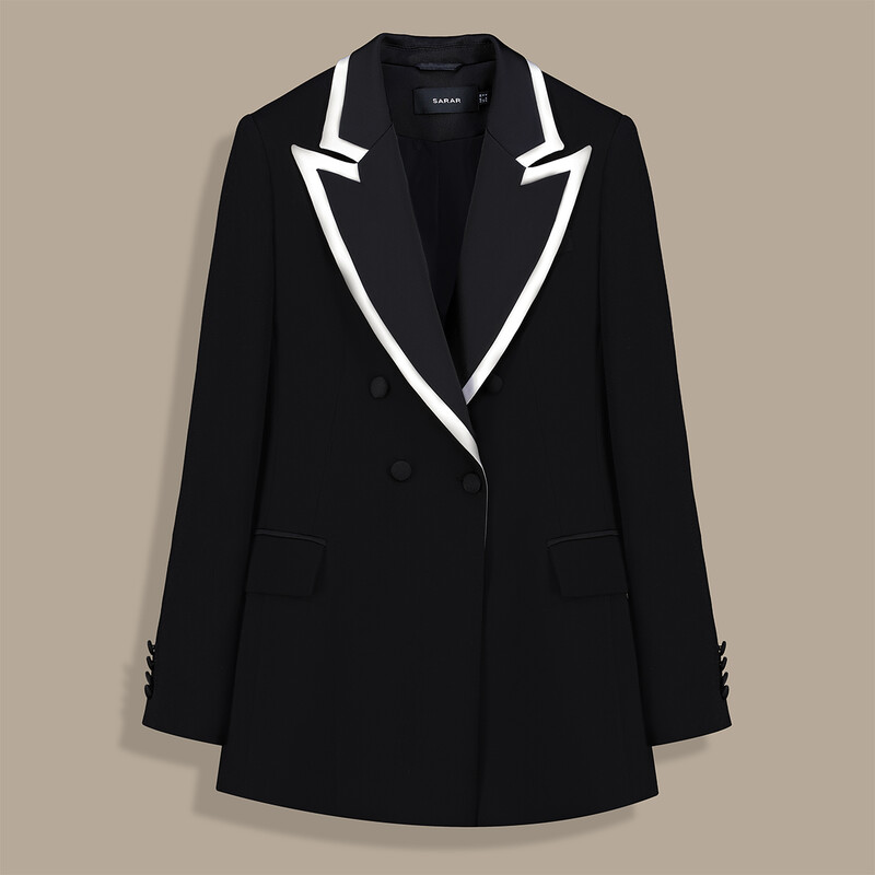 Kadın Siyah Ceket - SARAR WOMAN
