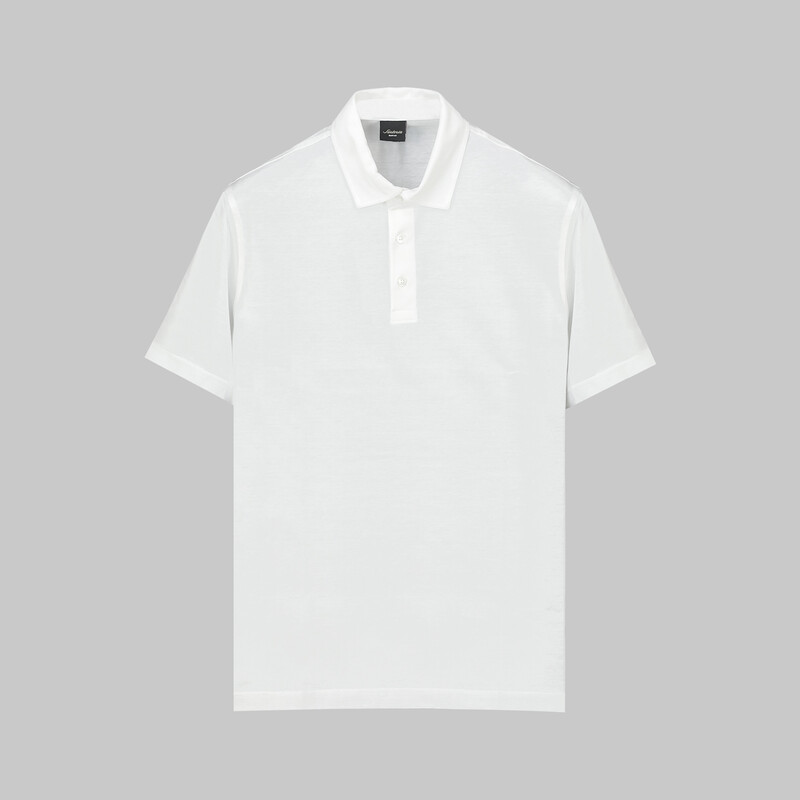 Erkek Polo Yaka Beyaz Tişört - SARTORIA