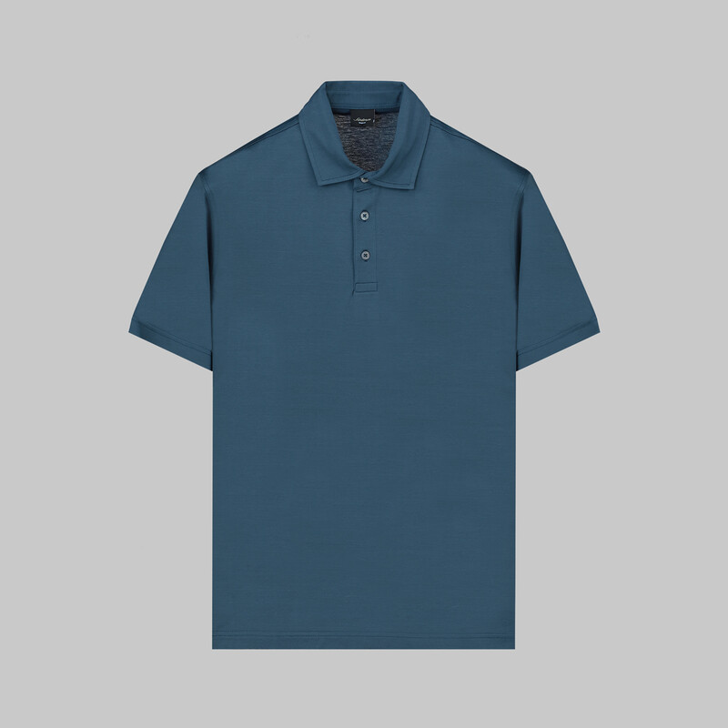 Erkek Polo Yaka Mint Yeşil Tişört 