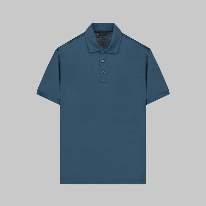 Erkek Polo Yaka Mint Yeşil Tişört - 1