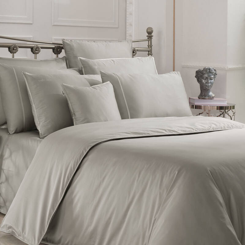 Sartoria Pamuk Saten Nevresim Takımı King Size Bej - 1