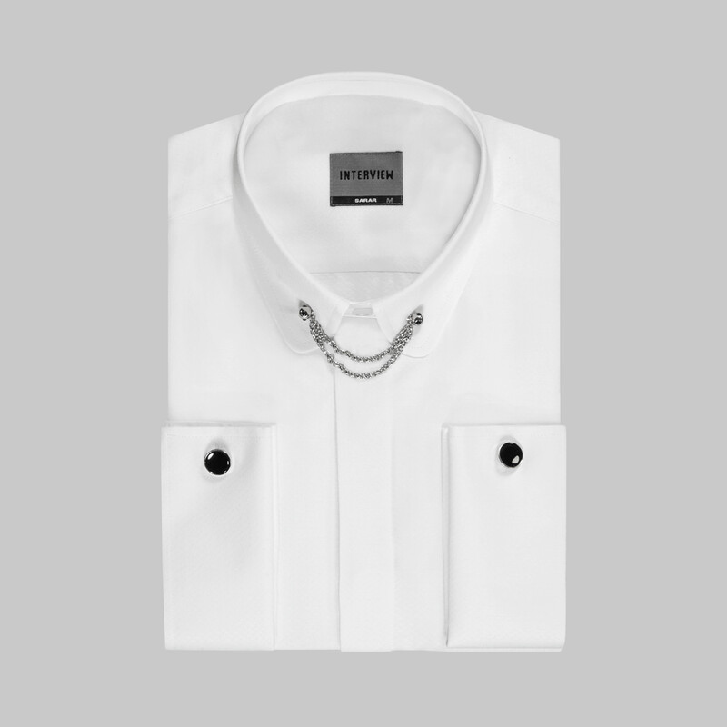 Saverio Smokin Beyaz Gömlek - INTERVIEW