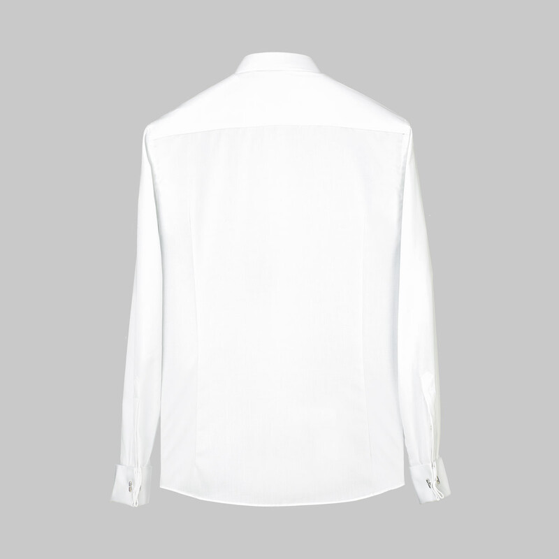 Saverio Geniş Manşet Beyaz Gömlek - INTERVIEW