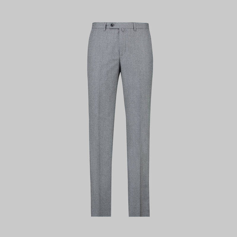 Saxon Açık Gri Kumaş Pantolon - 1