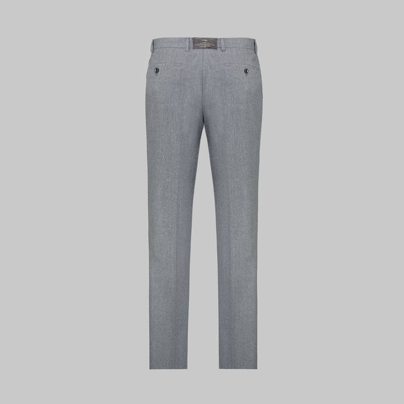 Saxon Açık Gri Kumaş Pantolon - 2