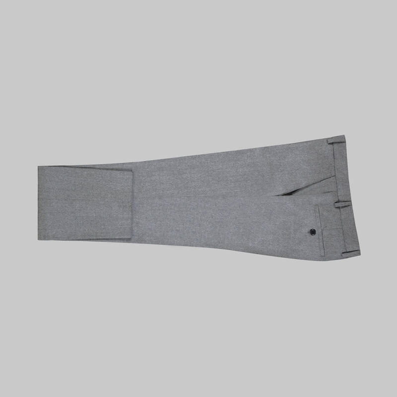 Saxon Açık Gri Kumaş Pantolon - 3