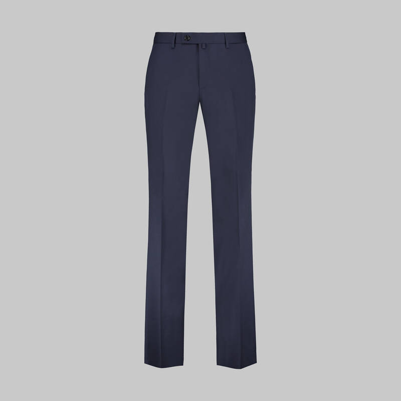 Saxon Yün Lacivert Pantolon - 1