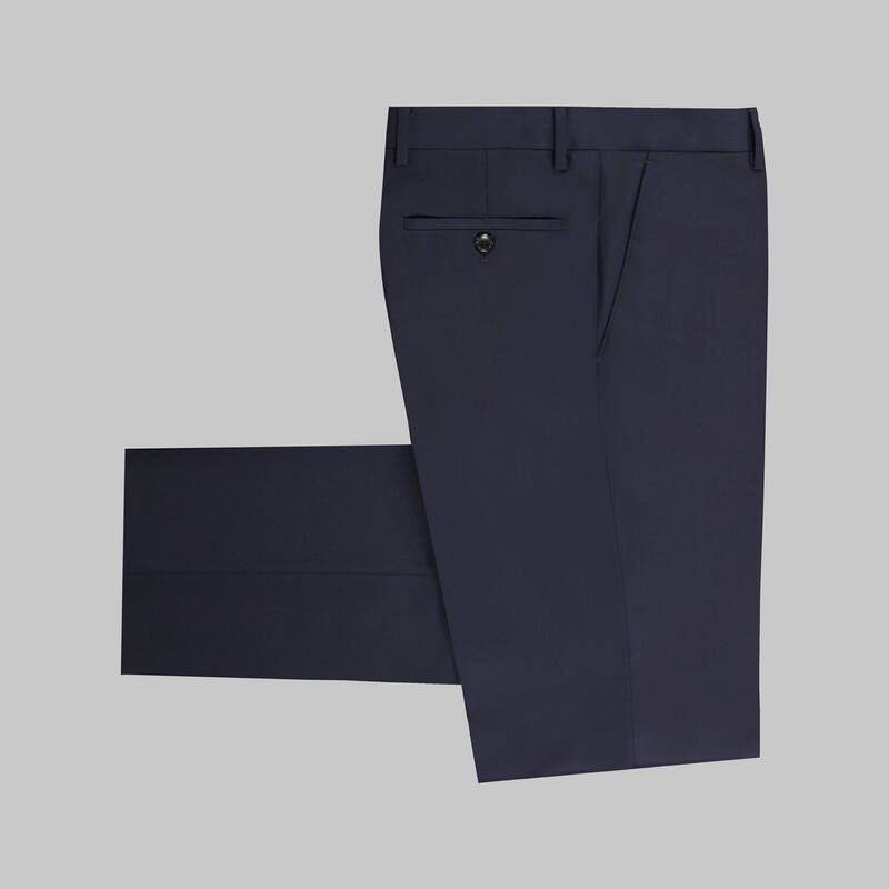 Saxon Yün Lacivert Pantolon - 3