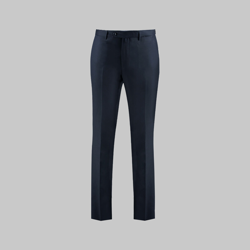 Lacivert Saxon Kumaş Pantolon 