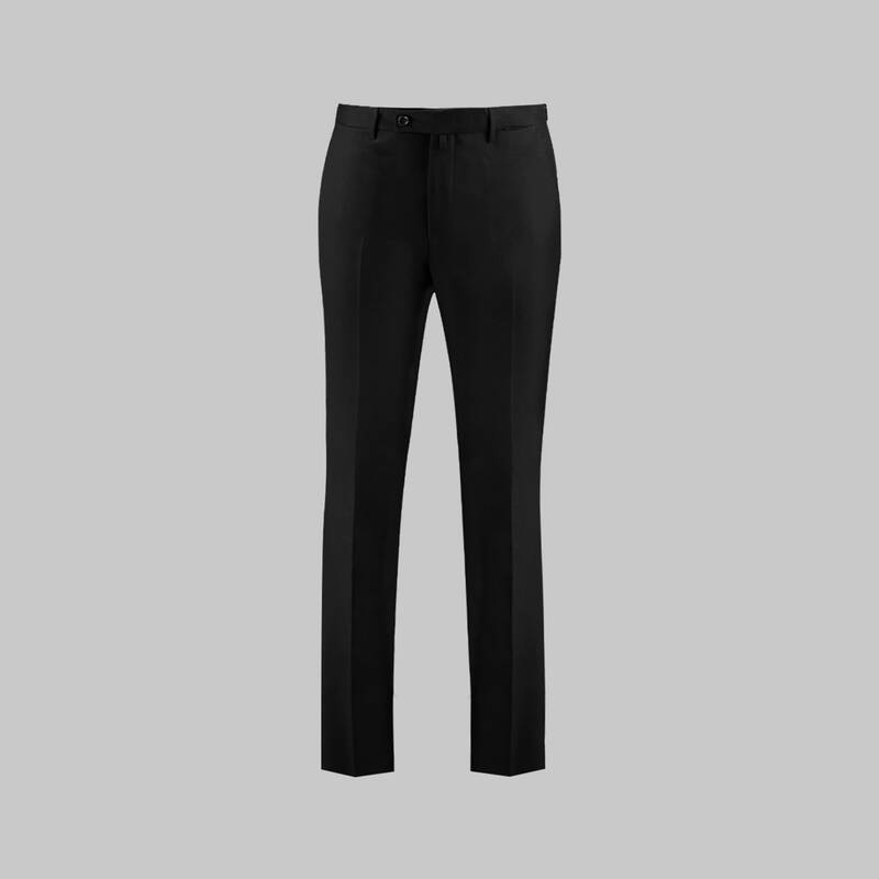 Saxon Kumaş Siyah Pantolon - 1