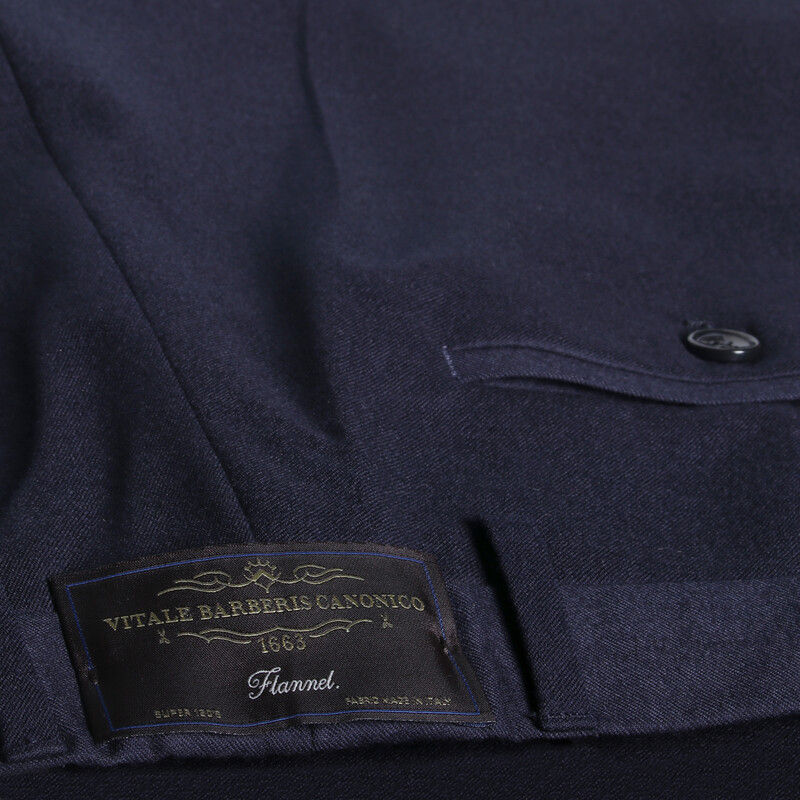 Saxon Lacivert Kumaş Pantolon - SARAR