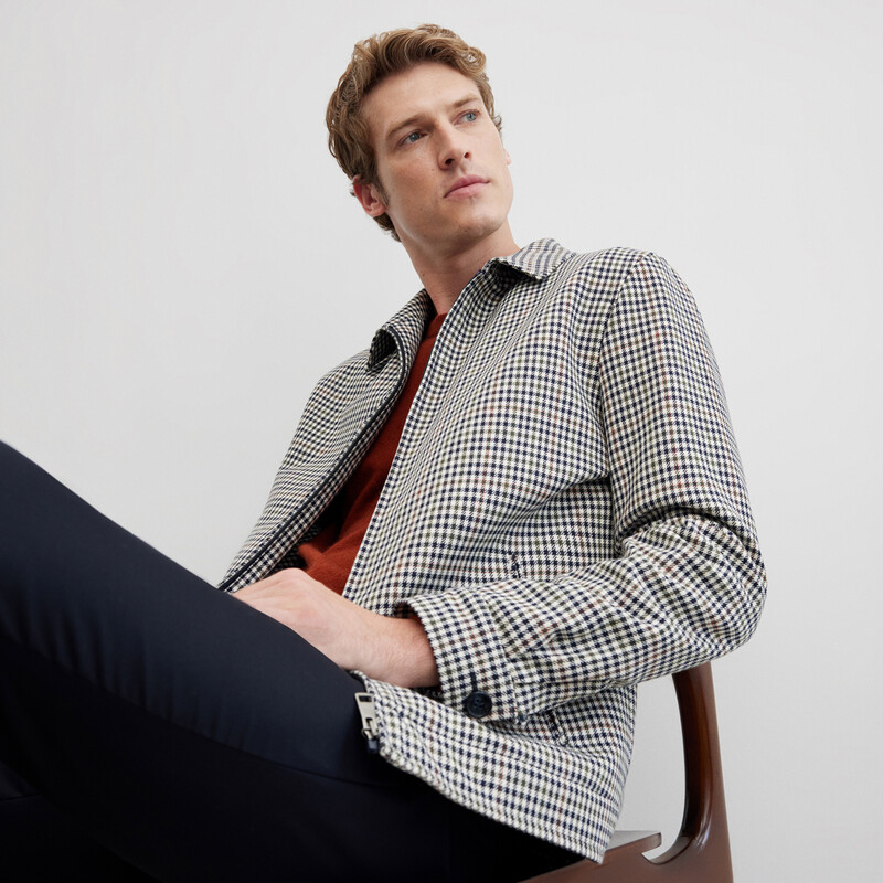 Saxon Lacivert Kumaş Pantolon 