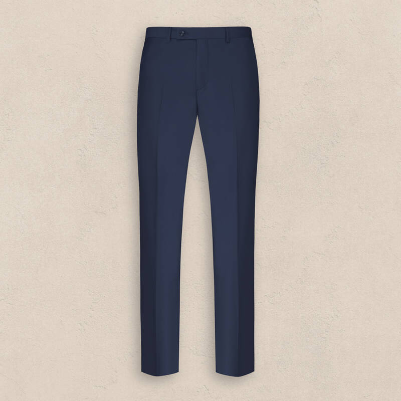 Saxon Regular Açık Lacivert Pantolon - 1