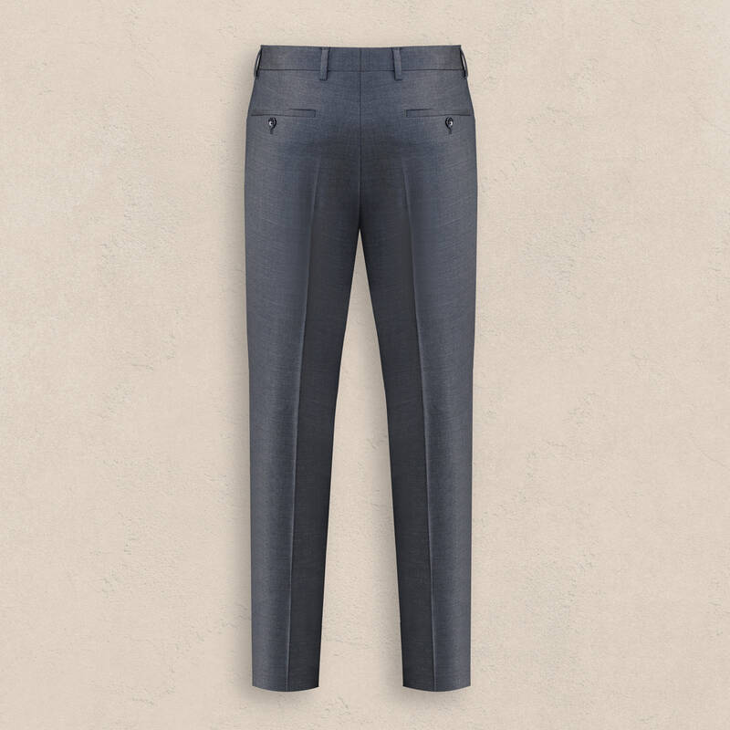Saxon Regular Koyu Gri Pantolon - 2