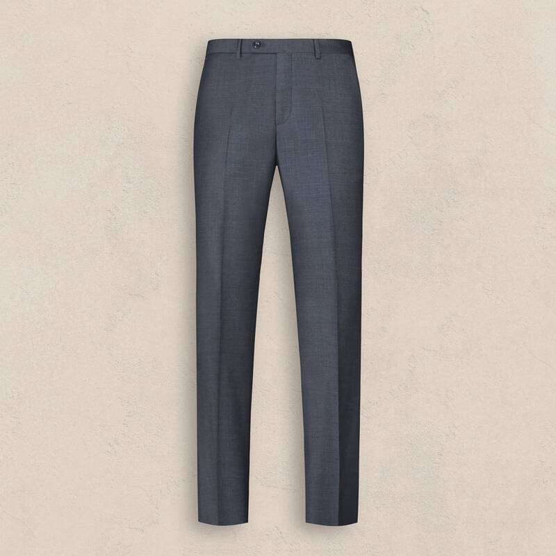 Saxon Regular Koyu Gri Pantolon - 1