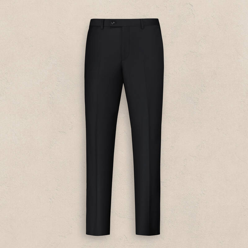 Saxon Regular Siyah Pantolon - 1