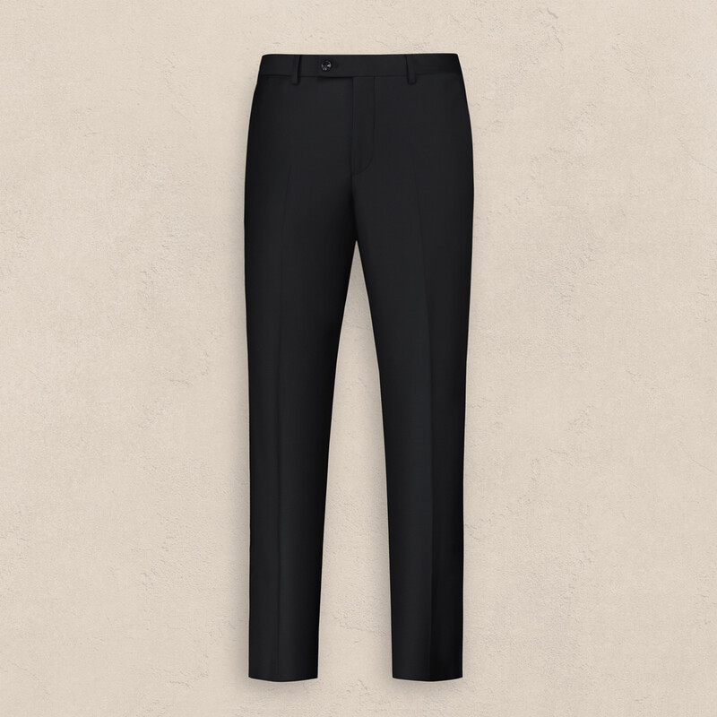 Saxon Regular Siyah Pantolon 