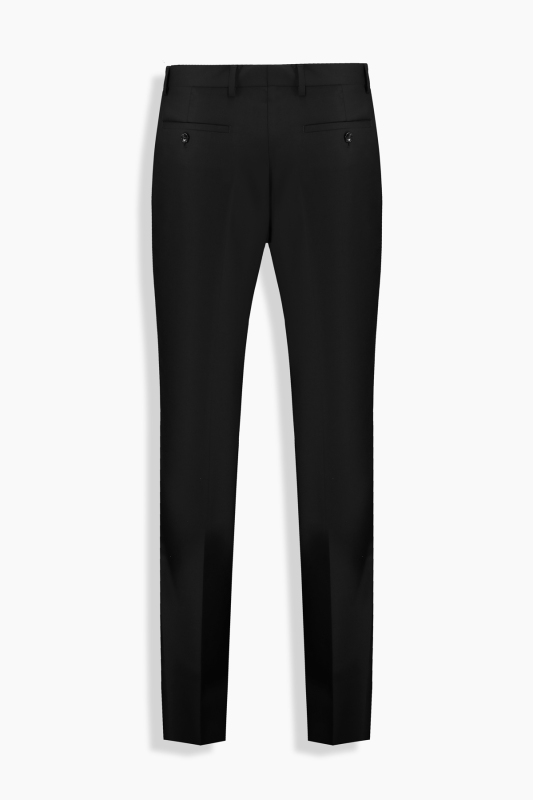 Saxon Regular Fit Siyah Erkek Pantolon - SARAR