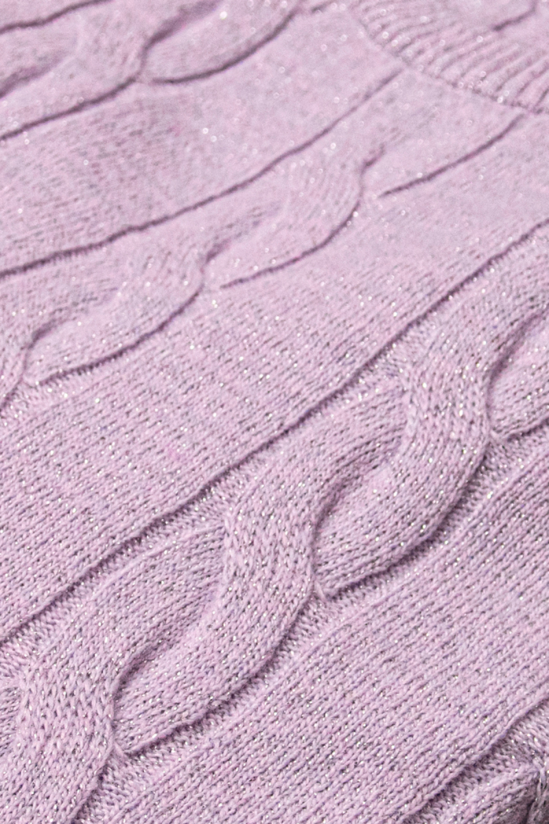 Seraphine Bisiklet Yaka Pembe Triko - 3