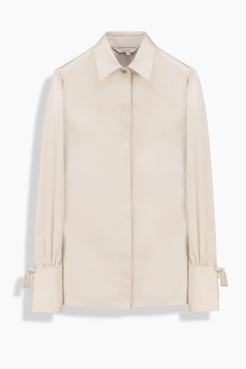 Serena Uzun Kol Bej Gömlek - 1