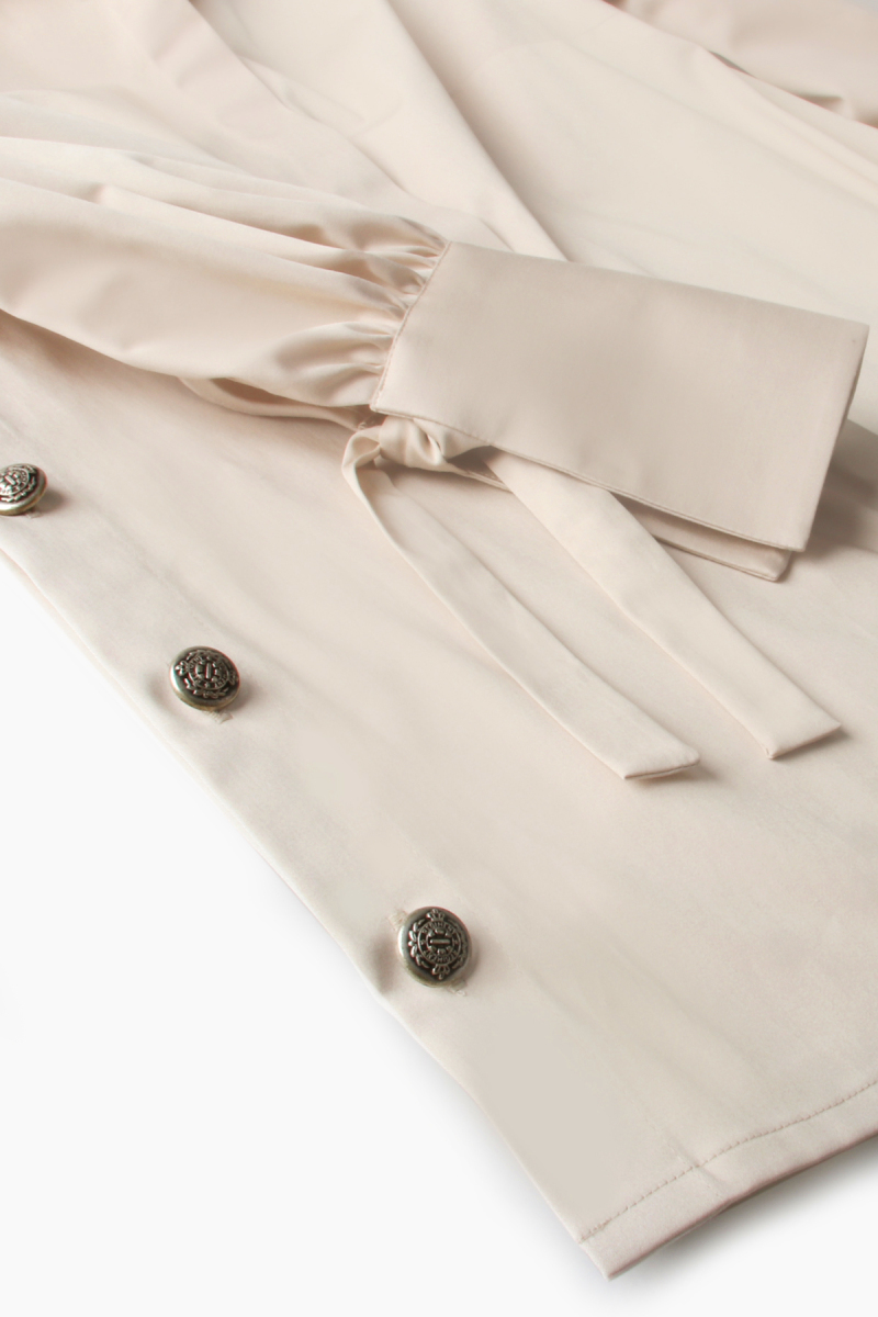 Serena Uzun Kol Bej Gömlek - 3