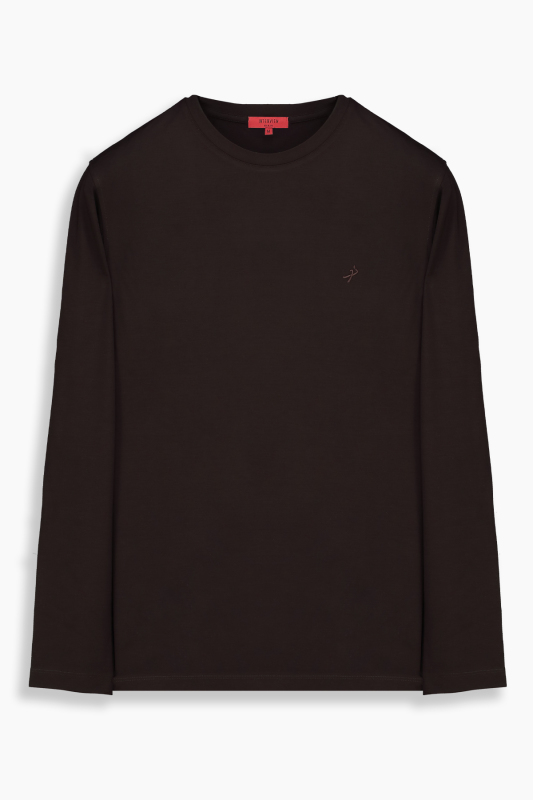 Seth O Yaka Koyu Kahverengi Erkek Sweatshirt 