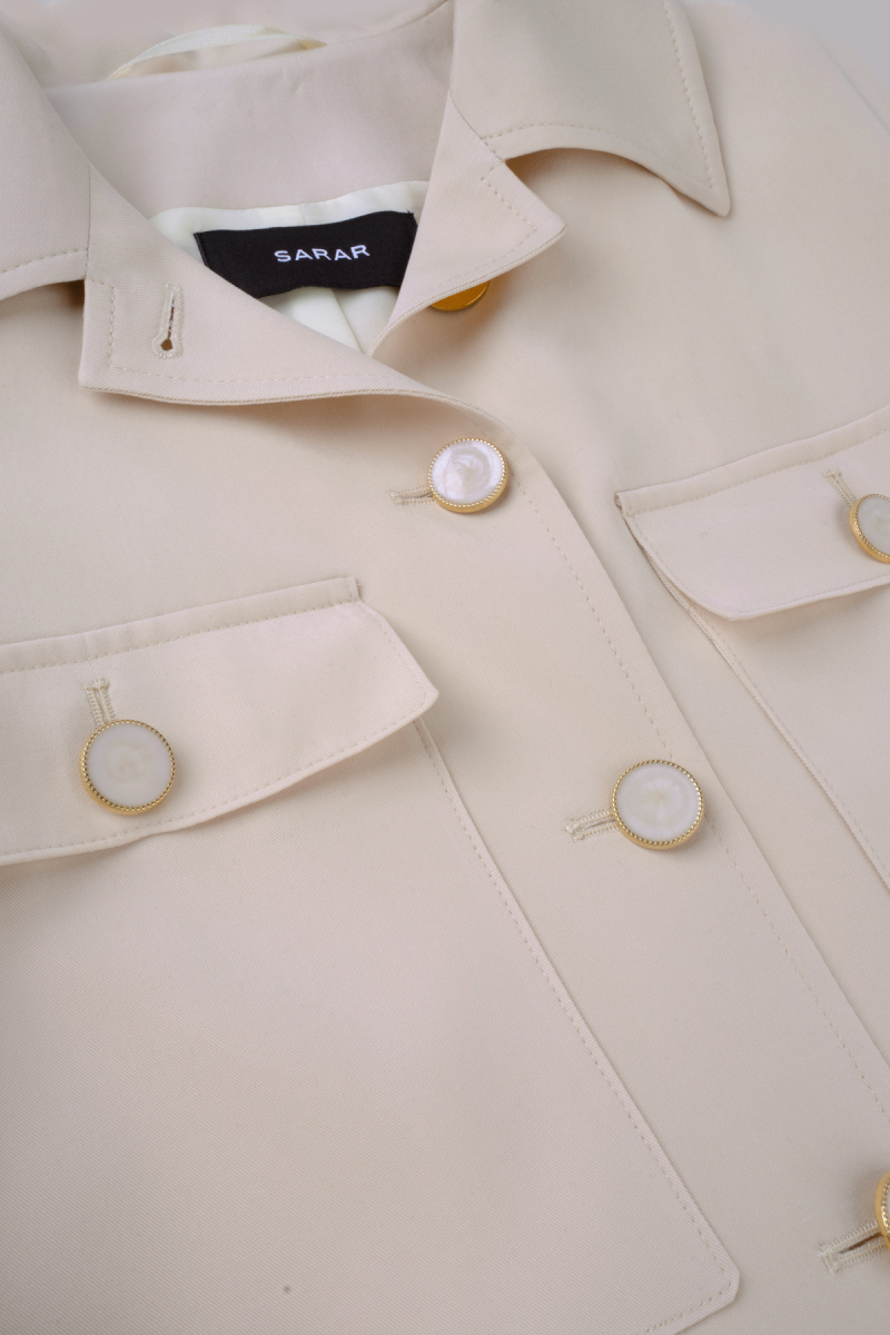 Seth Taş Rengi Ceket - 4