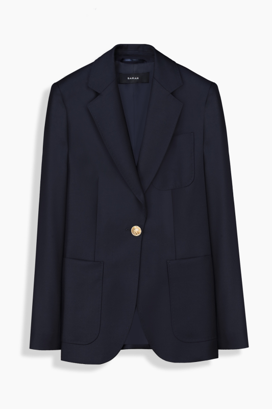 Sheryl Lacivert Ceket 