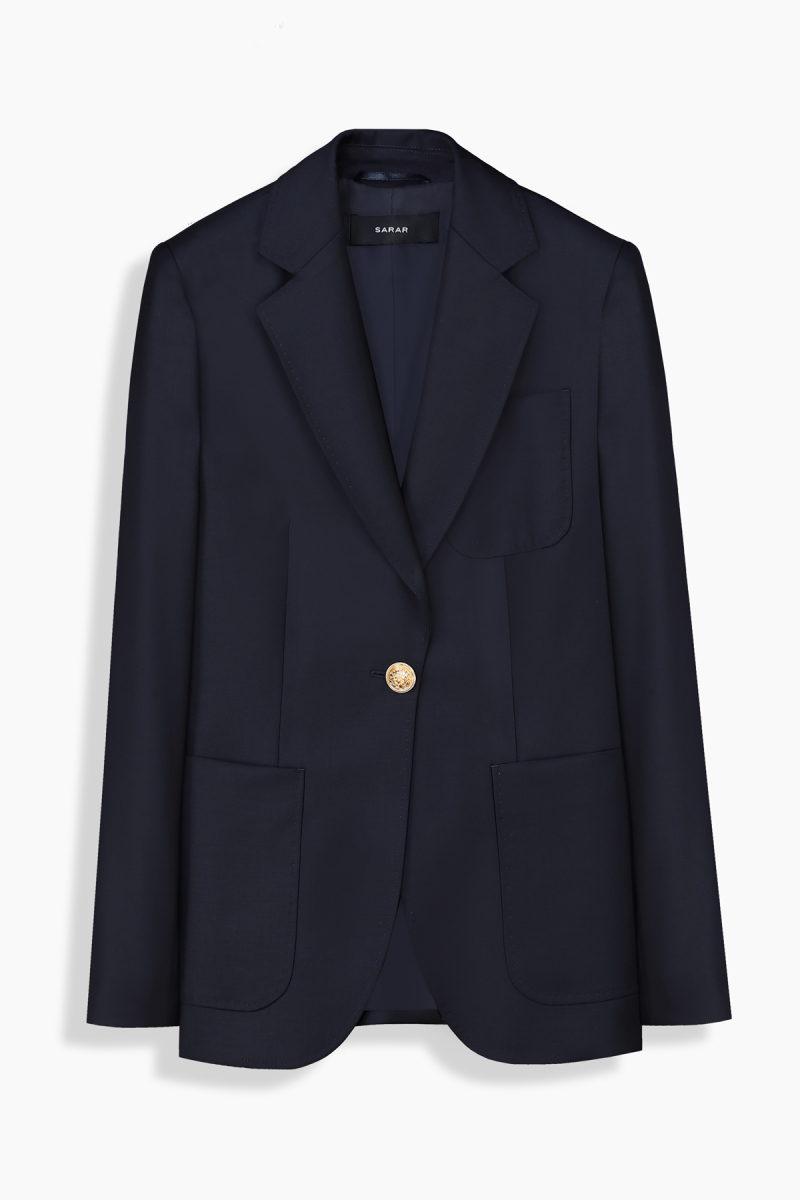 Sheryl Lacivert Ceket - 1