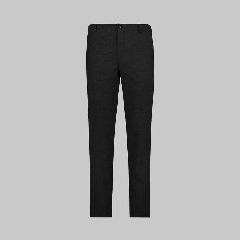 Siduri Beli Lastikli Siyah Pantolon - 1