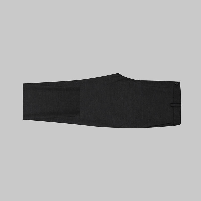 Siduri Beli Lastikli Siyah Pantolon - 3