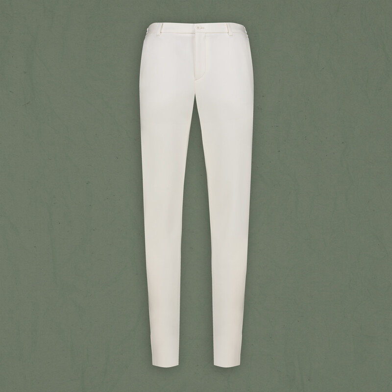 Siduri Slim Beyaz Pantolon 