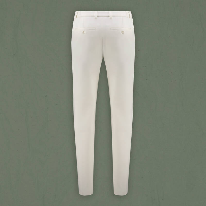 Siduri Slim Beyaz Pantolon - 2