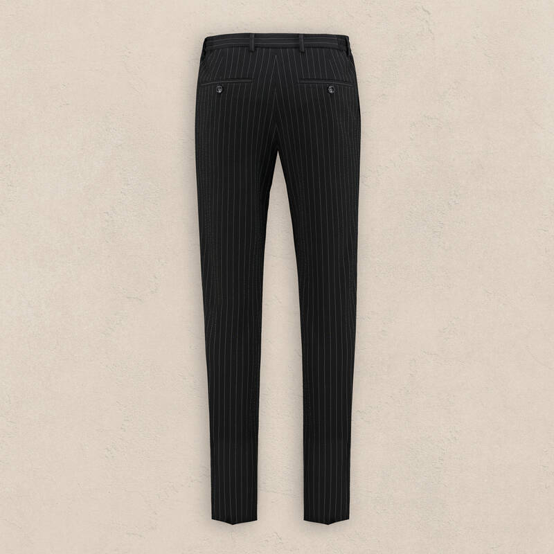 Siduri Siyah Slim Fit Pantolon - 2