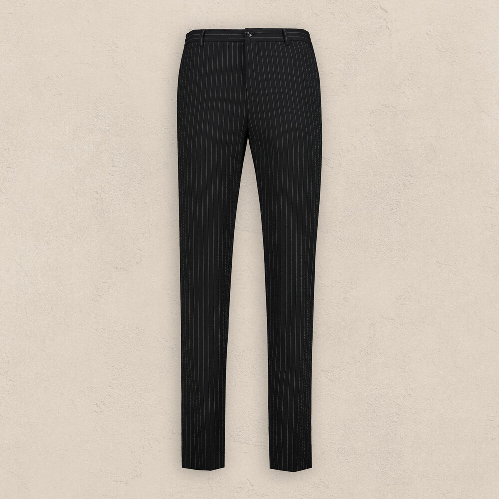 Siduri Siyah Slim Fit Pantolon