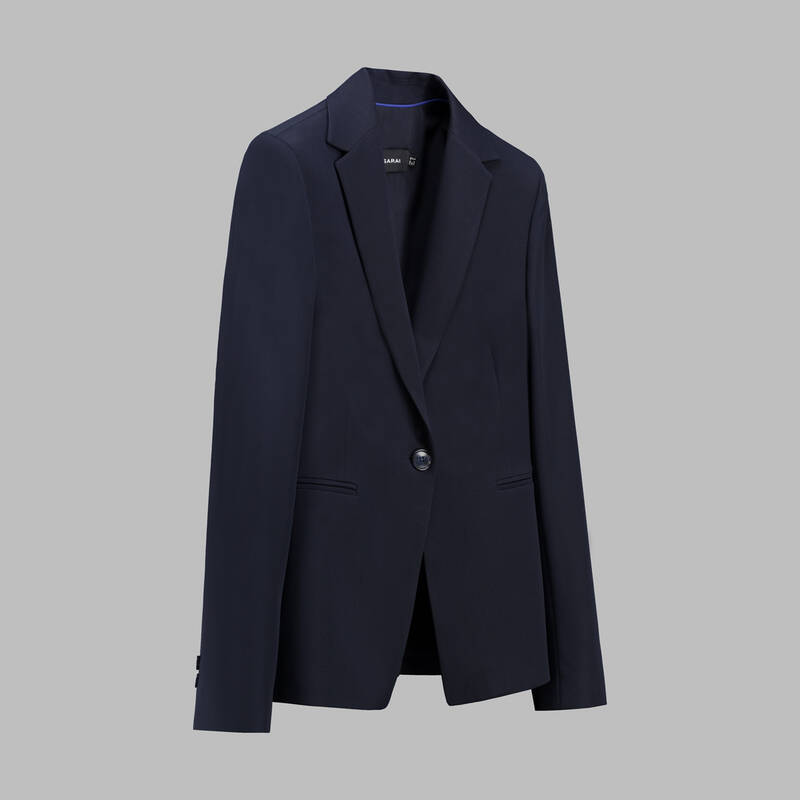 Silana Klasik Lacivert Ceket - 3